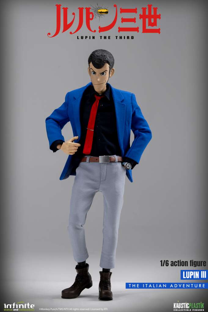 Lupin the 3rd: The Italian Adventure - Lupin 1/6 Actionfigur Standard Edition infinite statue