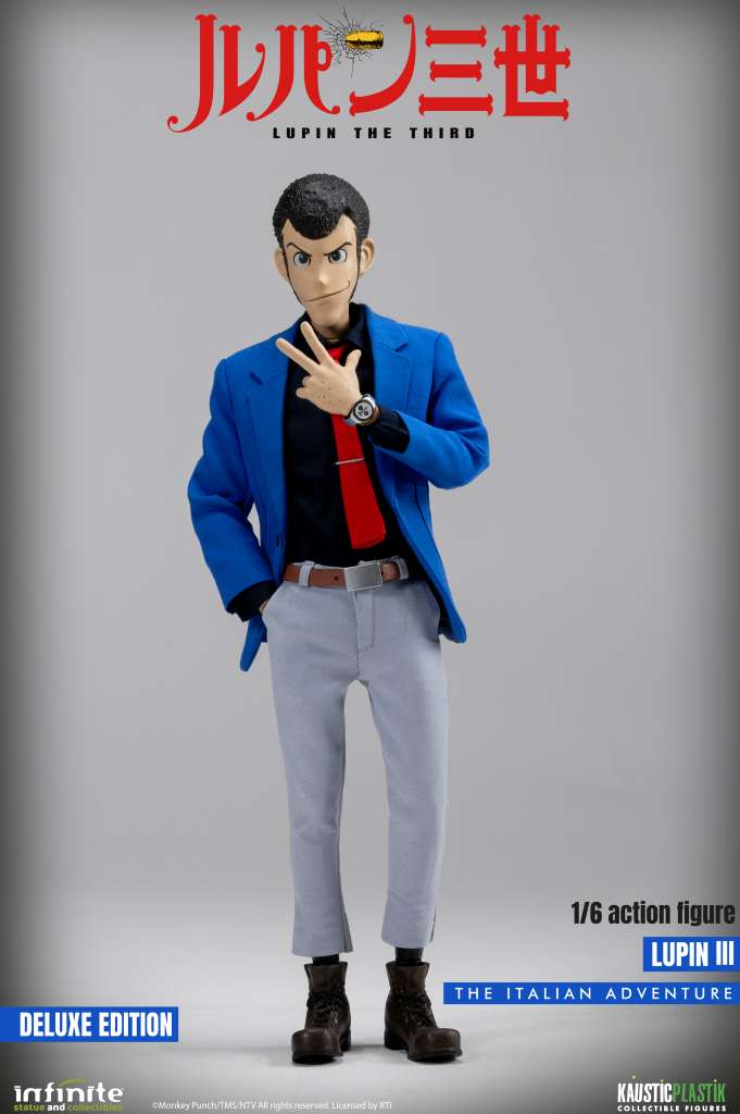 Lupin the 3rd: The Italian Adventure - Lupin 1/6 Action Figure Deluxe Edition infinite statue