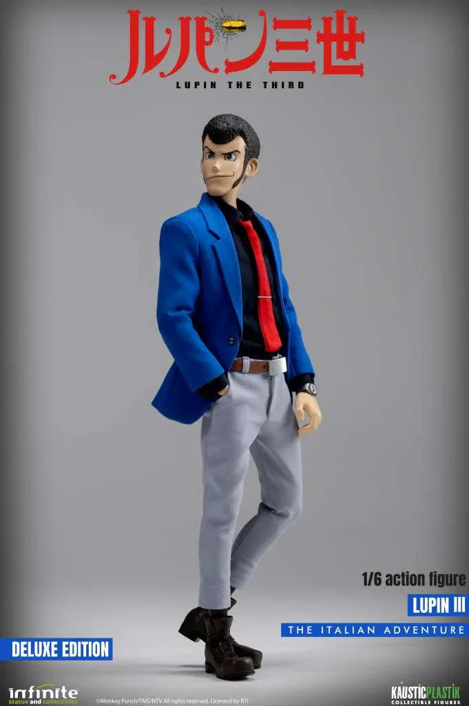 Lupin the 3rd: The Italian Adventure - Lupin 1/6 Action Figure Deluxe Edition - Robotto