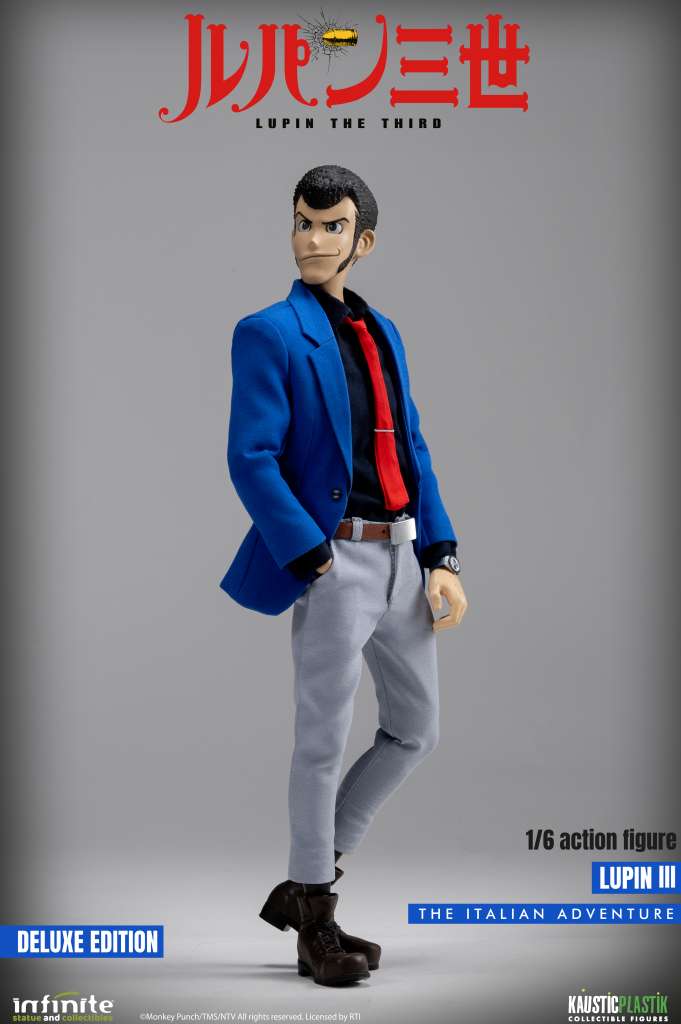 Lupin the 3rd: The Italian Adventure - Lupin 1/6 Action Figure Deluxe Edition infinite statue