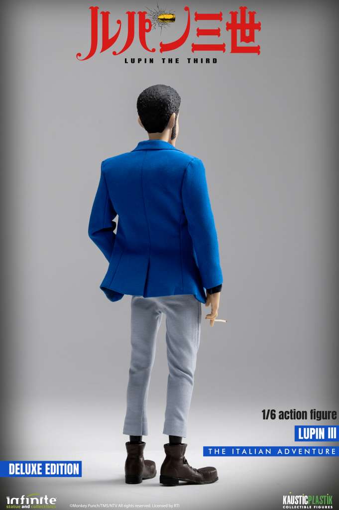 Lupin the 3rd: The Italian Adventure - Lupin 1/6 Action Figure Deluxe Edition infinite statue