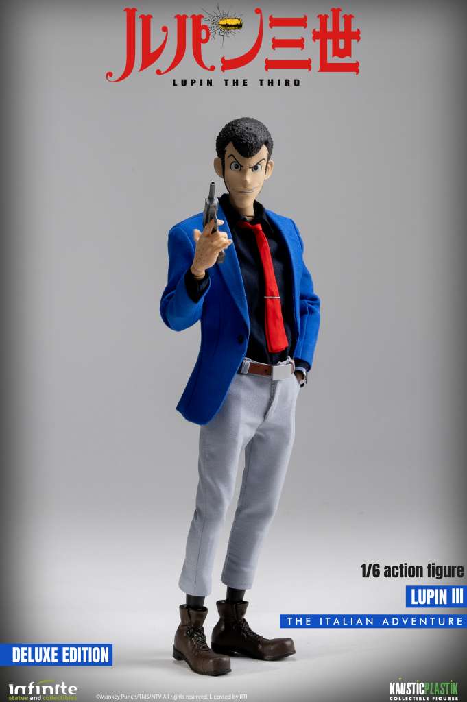 Lupin the 3rd: The Italian Adventure - Lupin 1/6 Action Figure Deluxe Edition infinite statue