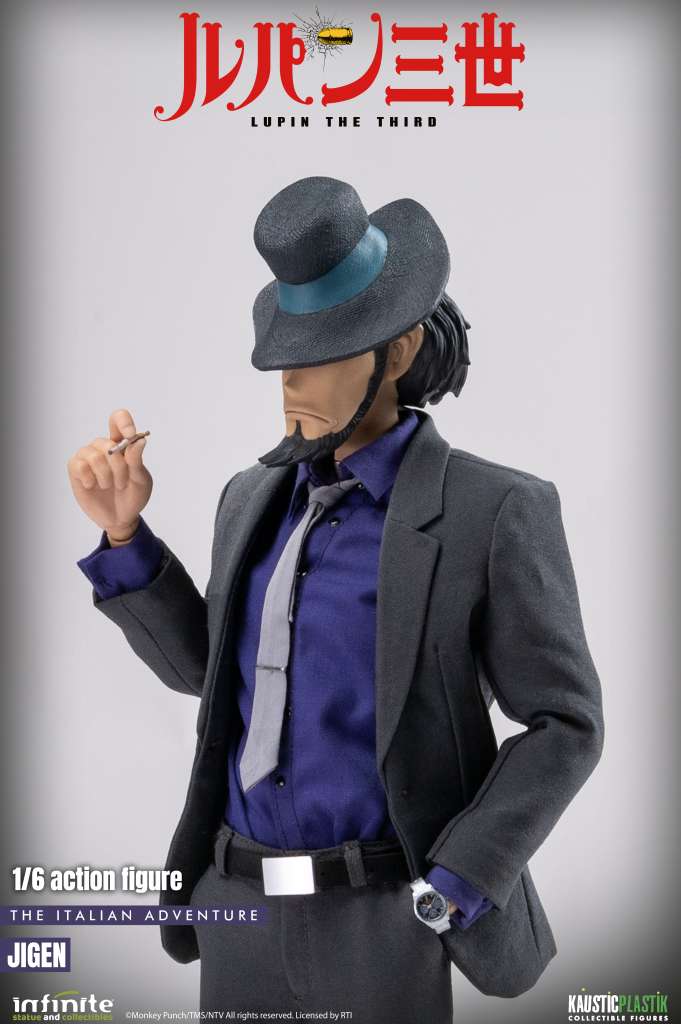 Lupin III: Den Italienska Äventyret Daisuke Jigen 1/6 Actionfigur Standardutgåvan infinite statue
