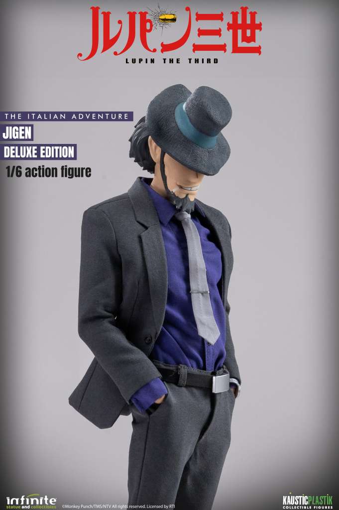 Lupin the 3rd: Den italienska äventyret Daisuke Jigen 1/6 Actionfigur Deluxe Edition infinite statue