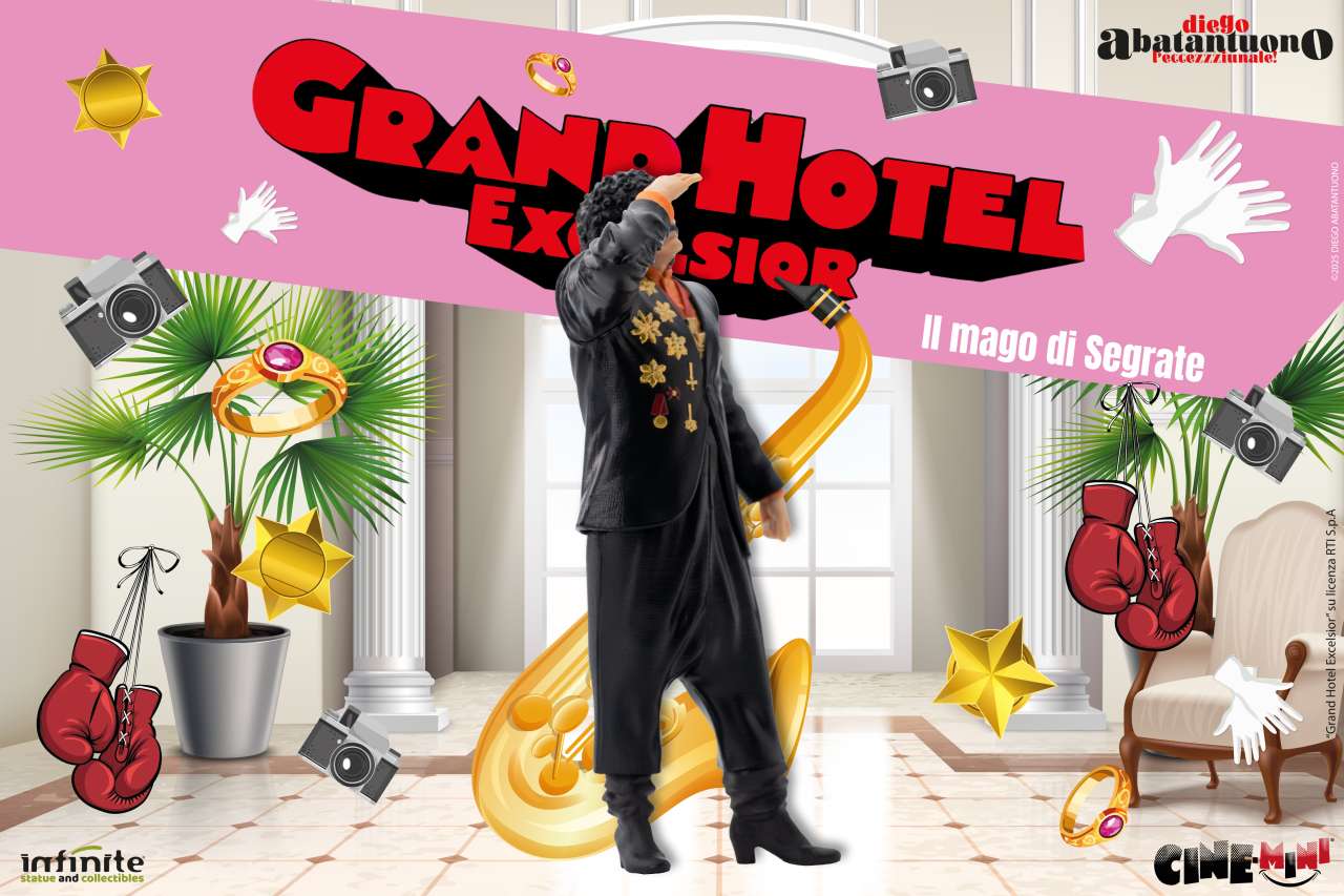 Diego Abatantuono 'Il Mago di Segrate' Cine-Mini PVC Figur infinite statue