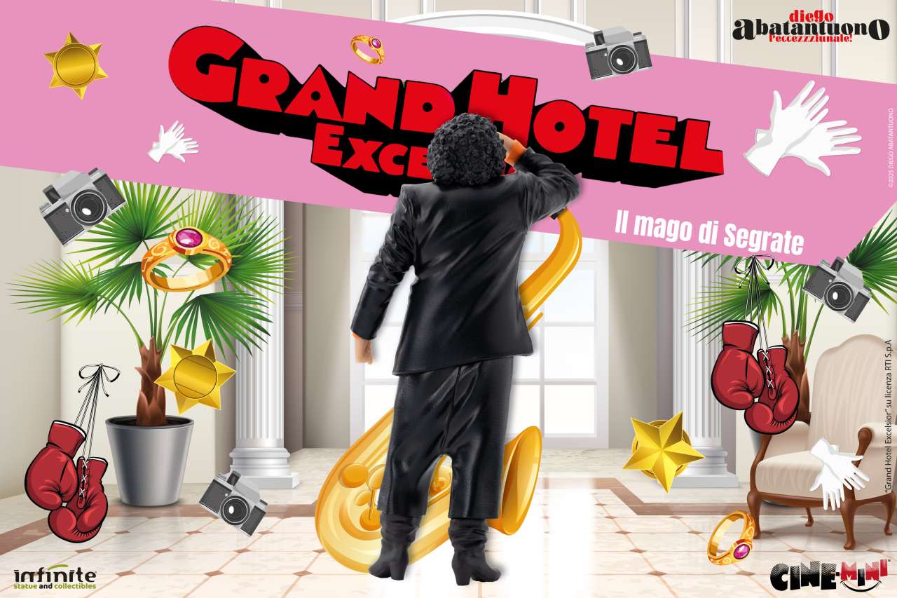 Diego Abatantuono 'Il Mago di Segrate' Cine-Mini PVC Figur infinite statue