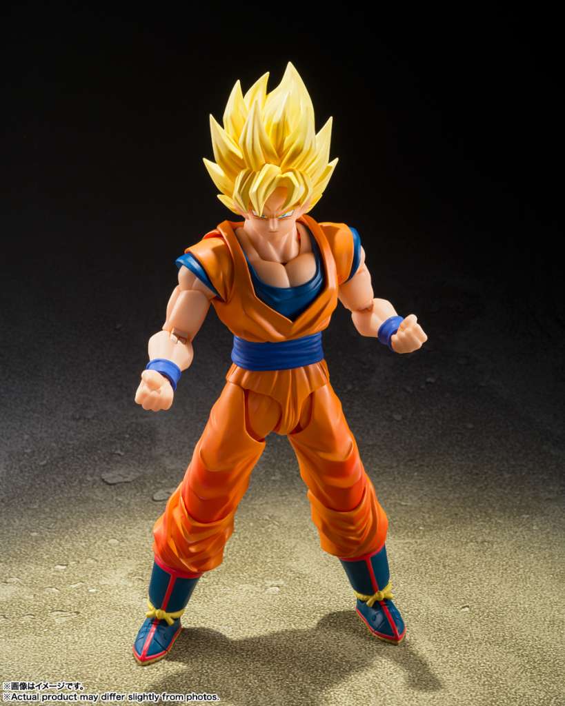 Dragon Ball Z Super Saiyan Son Goku Figur – SHF bandai