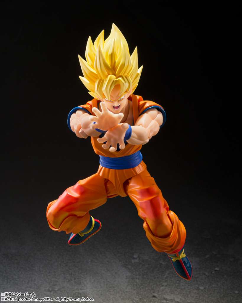 Dragon Ball Z Super Saiyan Son Goku Figur – SHF bandai