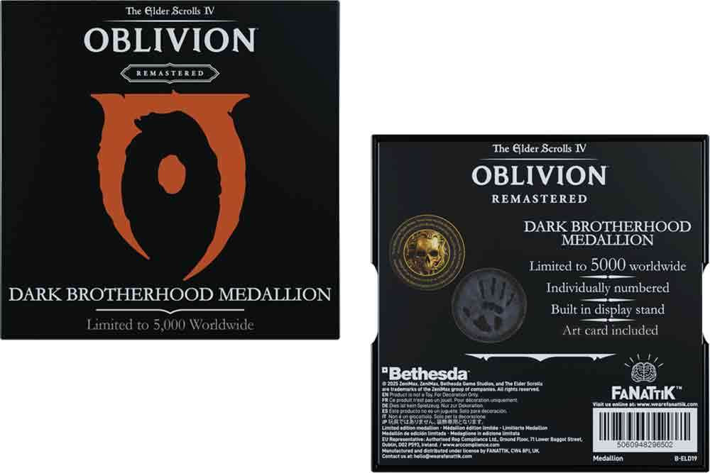 Elder Scrolls IV - Oblivion - Dark Brotherhood Medallion fanattik