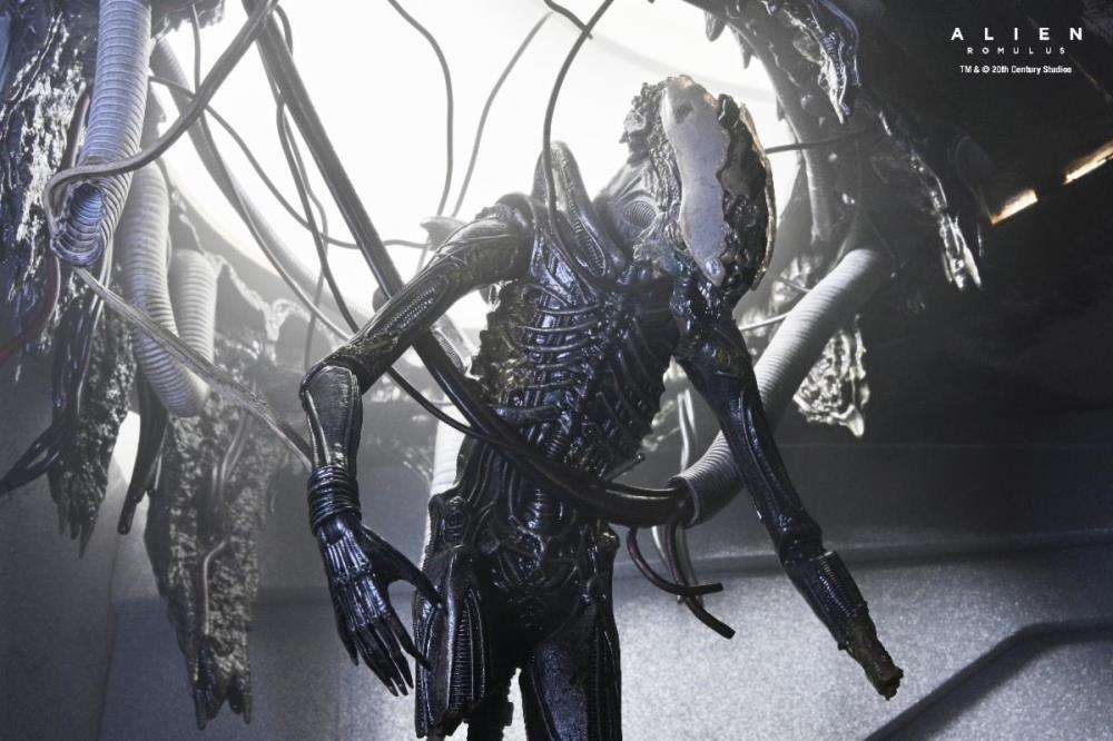 Alien Romulus Deluxe Suspended Lab Xenomorph XX121 Action Figure neca
