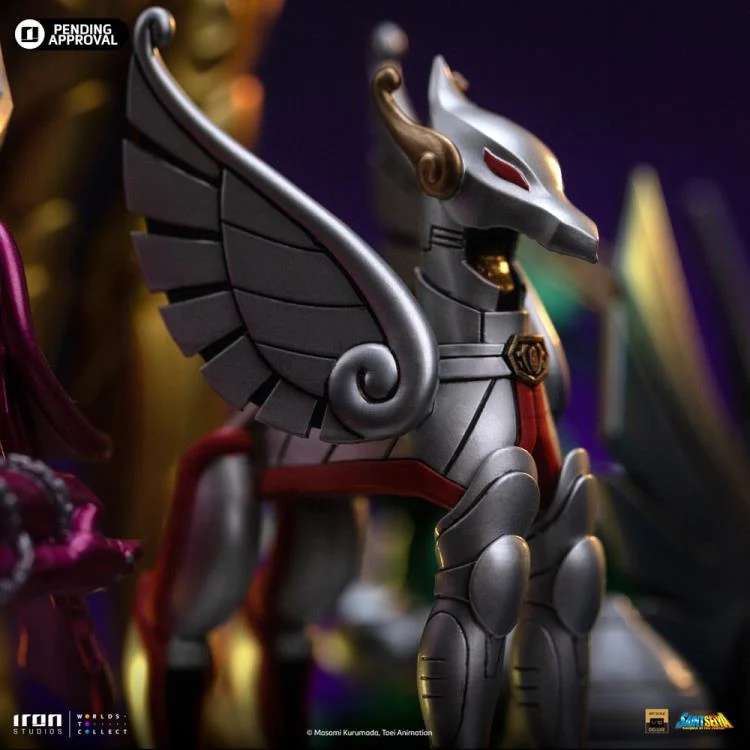 Saint Seiya Aries Mu 1/10 Deluxe Figur iron studios