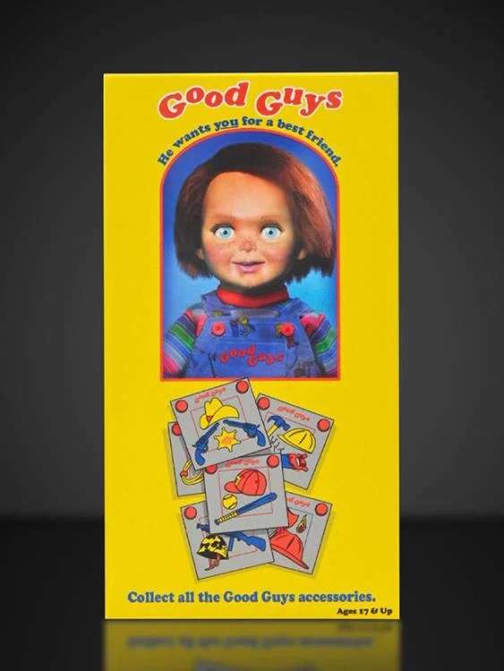 Chucky TV Good Guy Blind Box 7" Figur Display (12") neca