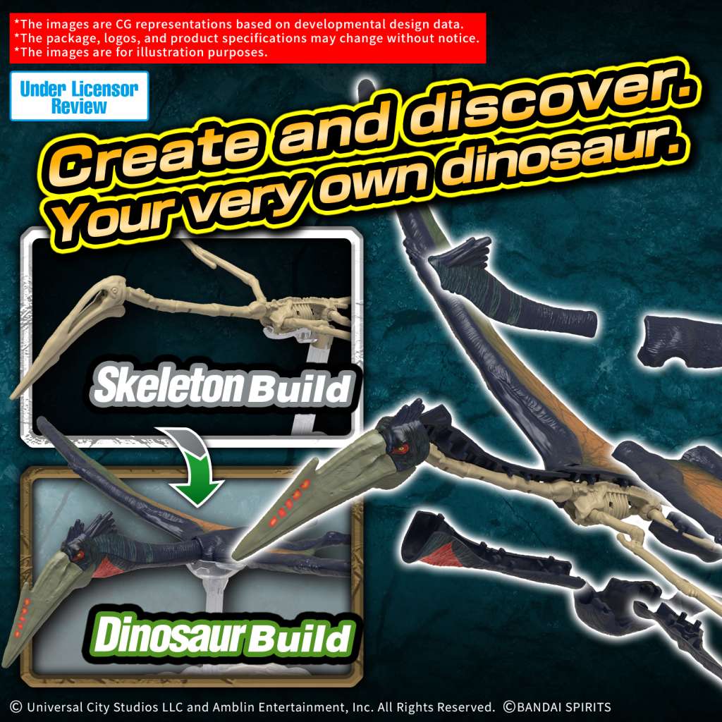Plannosaurus Jurassic World Quetzalcoatlus bandai model kit gunpla