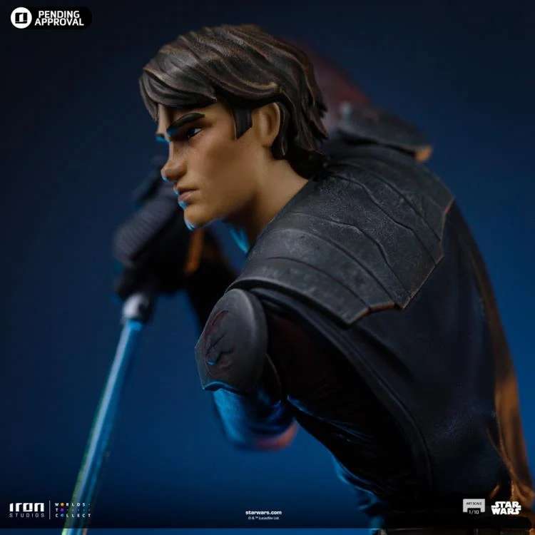 Star Wars Clone Wars Anakin Skywalker 1/10 Staty iron studios
