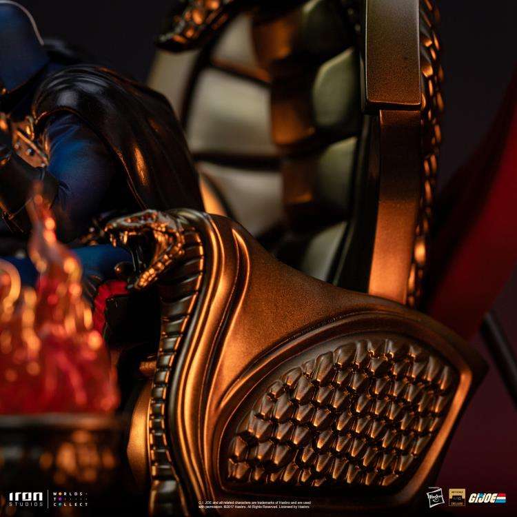 G.I. Joe Cobra Commander 1/10 Statue iron studios