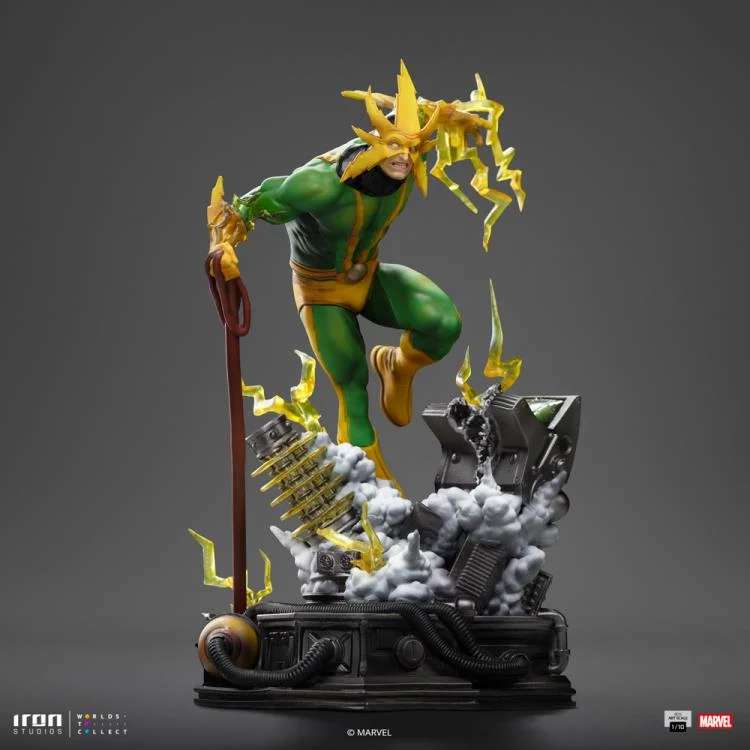 Spider-man vs Villains Electro 1/10 Staty iron studios