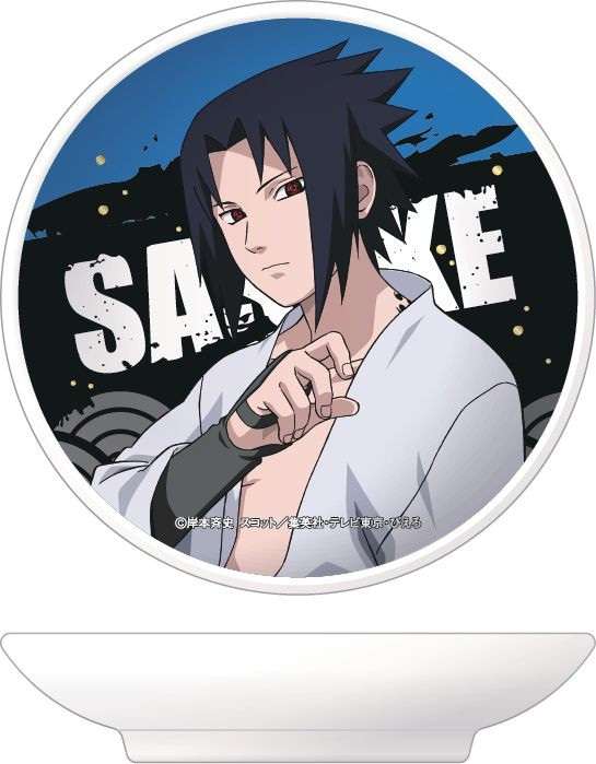 Naruto Sasuke Liten Keramisk Tallrik studio ghibli