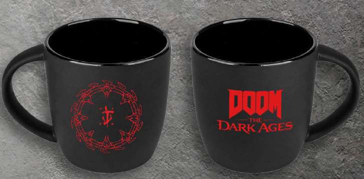 Doom: The Dark Ages Mugg med Sköld devplus