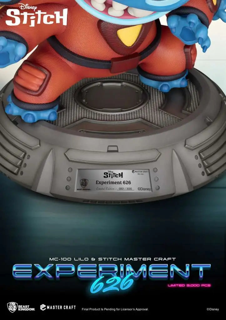 Lilo & Stitch Experiment 626 Mastercraft Samlarfigur