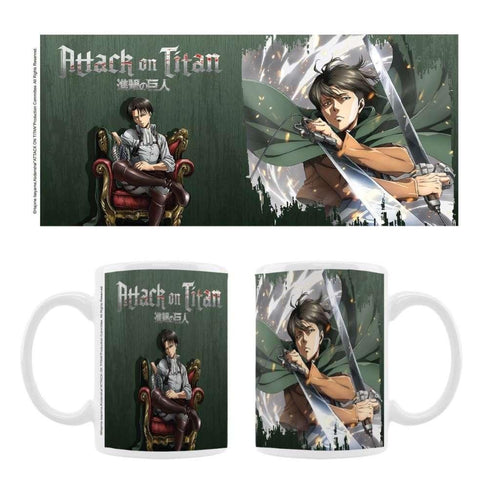 Attack on Titan Levi Mug – Perfekt för Fans - Robotto