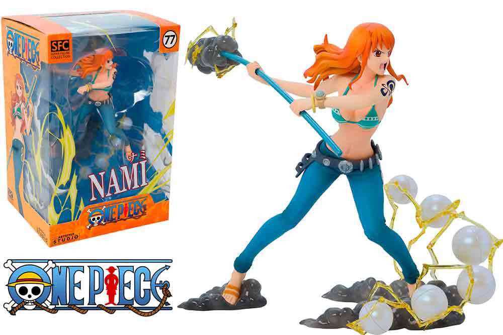 One Piece Nami Battle Mode Super Figure Collection 1/10 PVC Figur