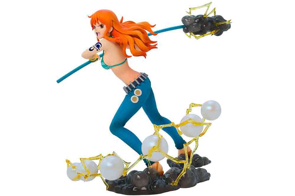 One Piece Nami Battle Mode Super Figur 1/10 PVC Figur abystyle studio