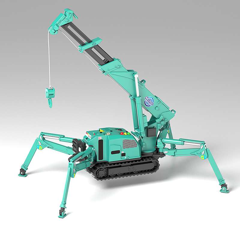 Spider Crane Maeda Seisakusho Green Moderoid MK 3rd Run Robotto