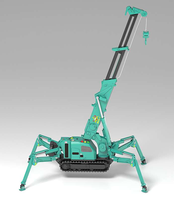 Spider Crane Maeda Seisakusho Green Moderoid MK 3rd Run Robotto