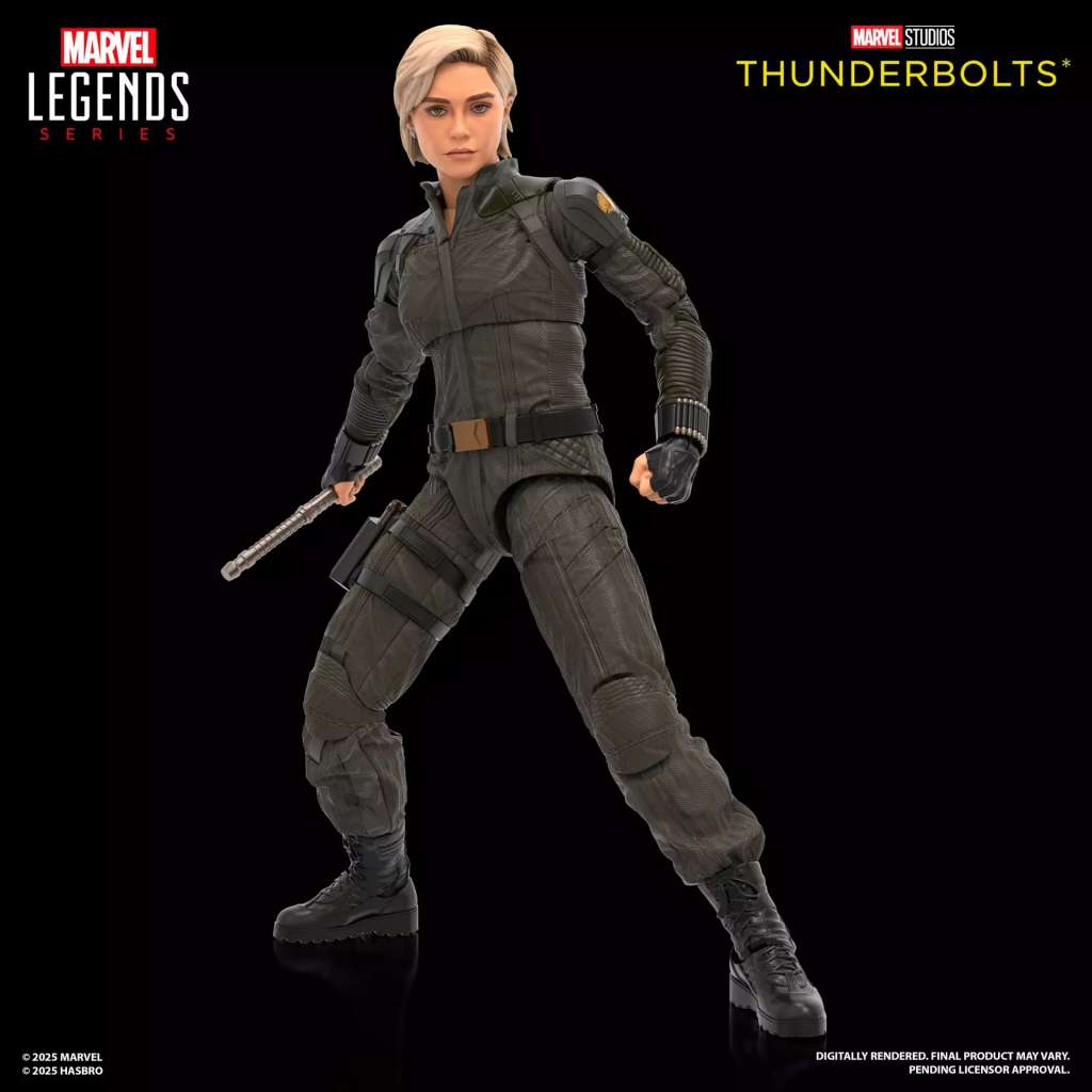 Marvel Legends Thunderbolts Yelena Belova och Red Guardian Action Figur hasbro