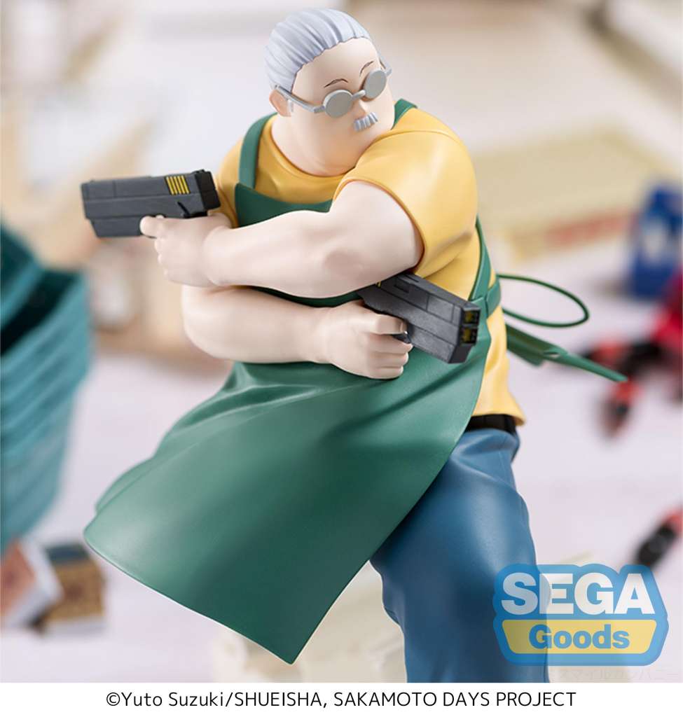 Sakamoto Days Taro butikschef Luminasta figur