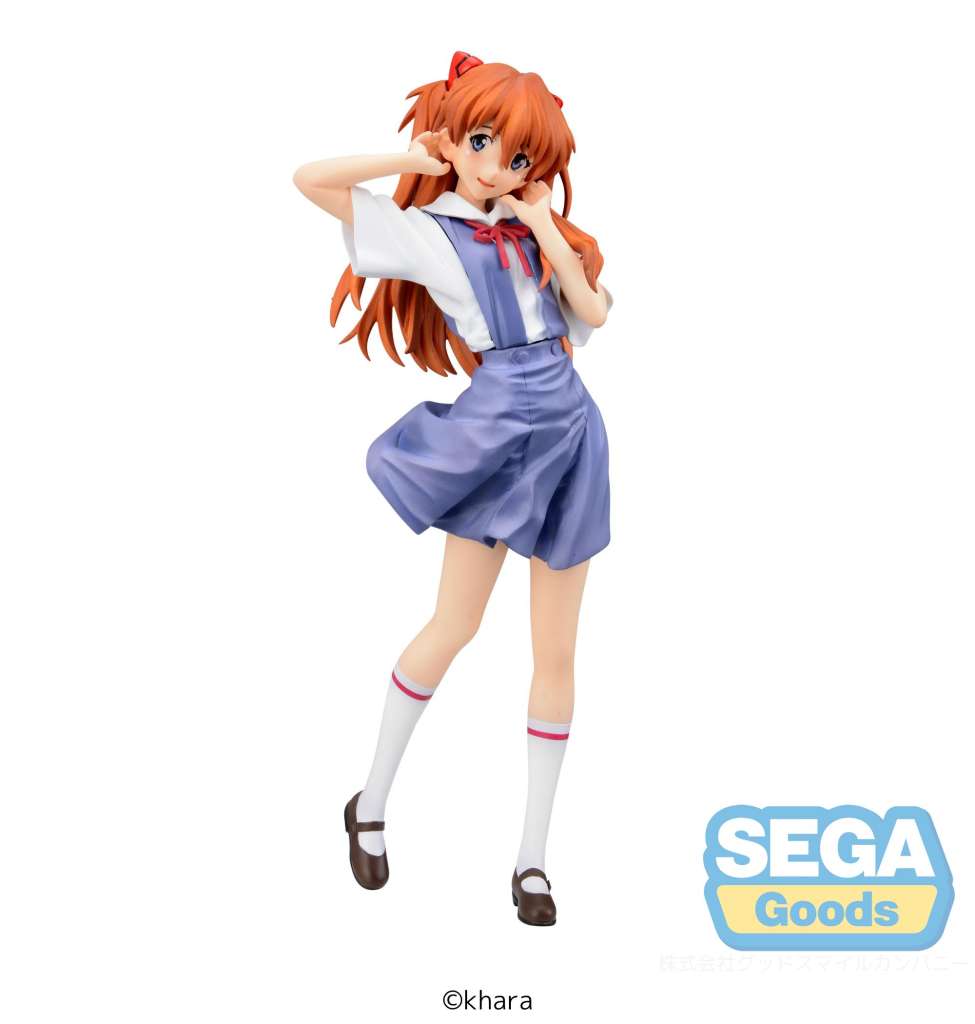 Neon Genesis Evangelion Asuka Uniform Xstellar Figur sega