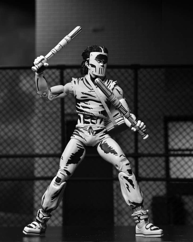 TMNT Mirage Comics Casey Jones B&W AF - Actionfigur - Robotto