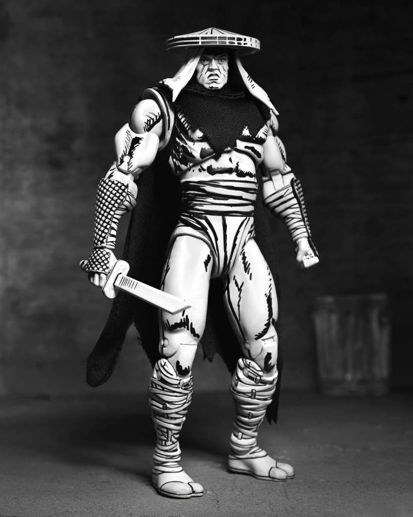 TMNT Mirage Comics Foot Assassin B&W AF neca
