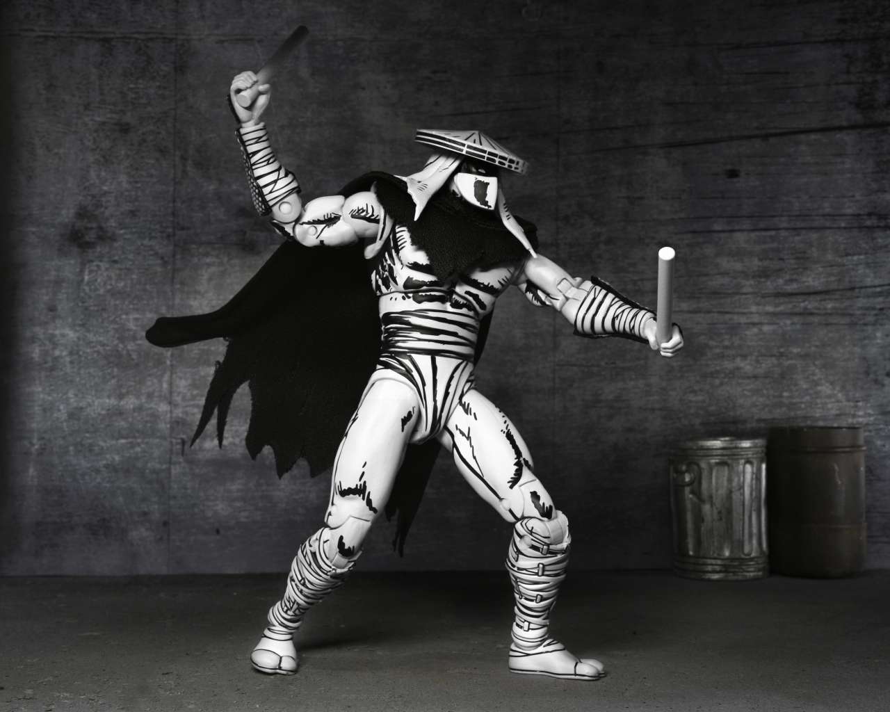 TMNT Mirage Comics Foot Assassin B&W AF neca