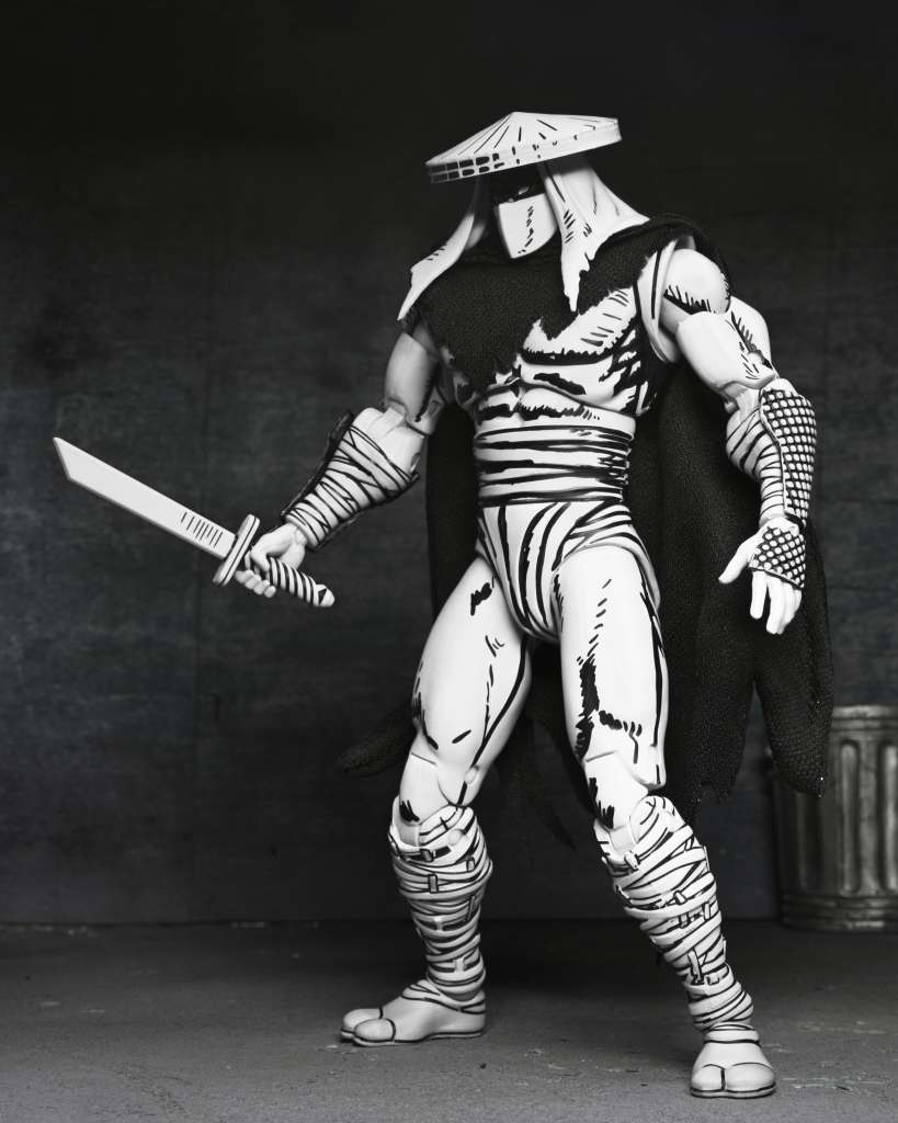 TMNT Mirage Comics Foot Assassin B&W AF neca