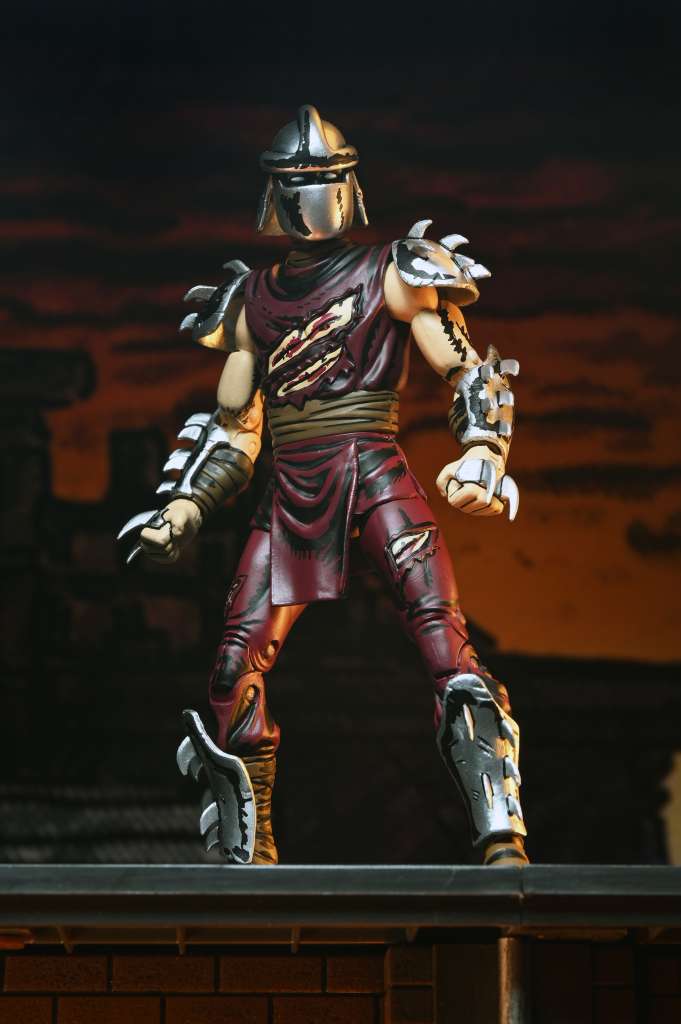 TMNT Mirage Battle Damaged Shredder AF - Samlarfigur neca