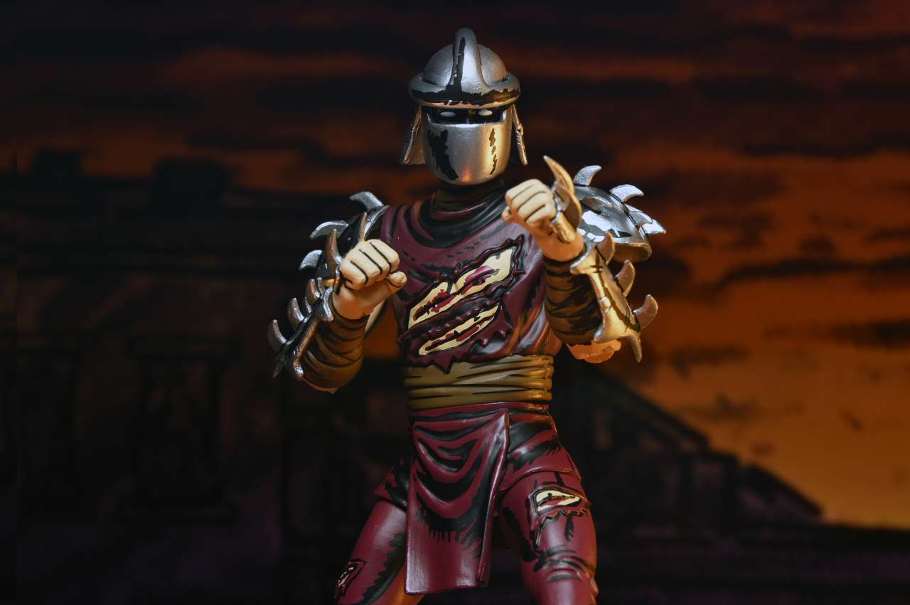 TMNT Mirage Battle Damaged Shredder AF - Samlarfigur neca