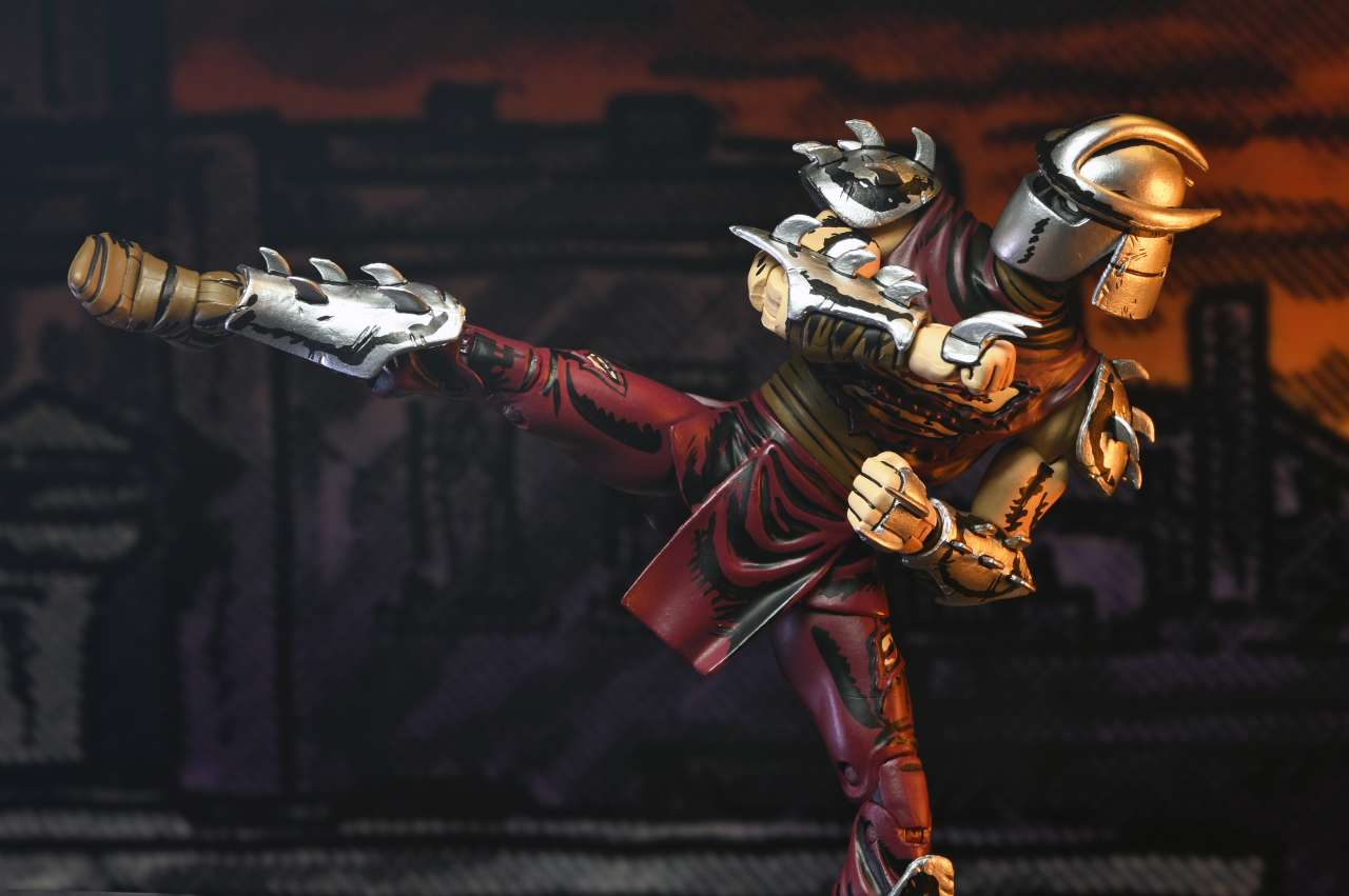TMNT Mirage Battle Damaged Shredder AF - Samlarfigur neca