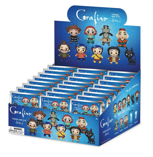 Coraline Series 1 Bag Clip Blind Box Display (24) monogram