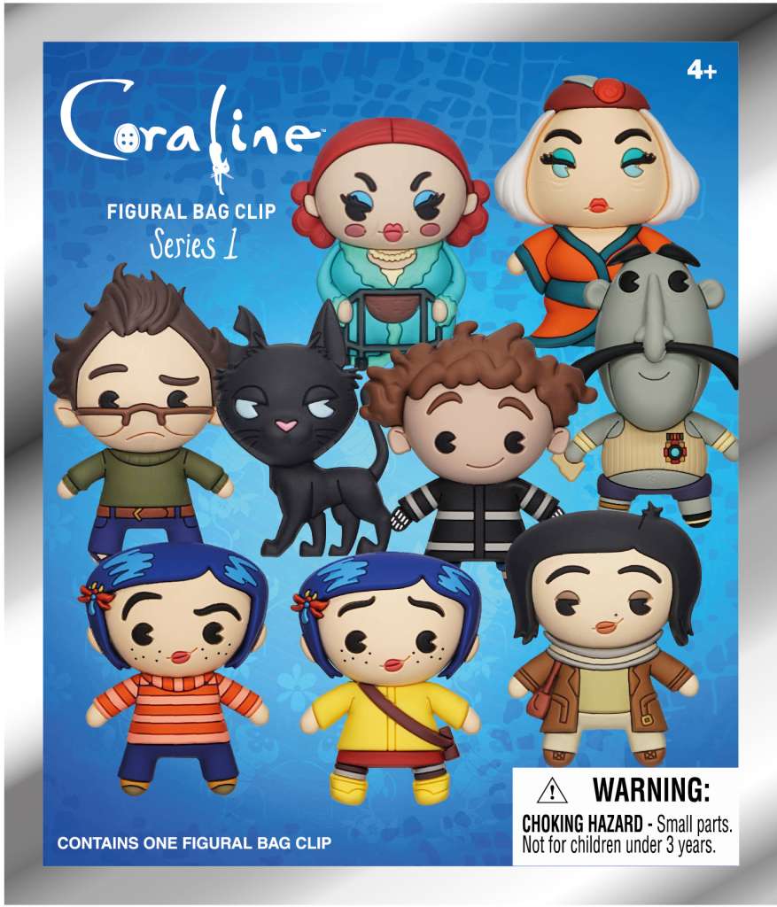 Coraline Series 1 Bag Clip Blind Box Display (24) monogram