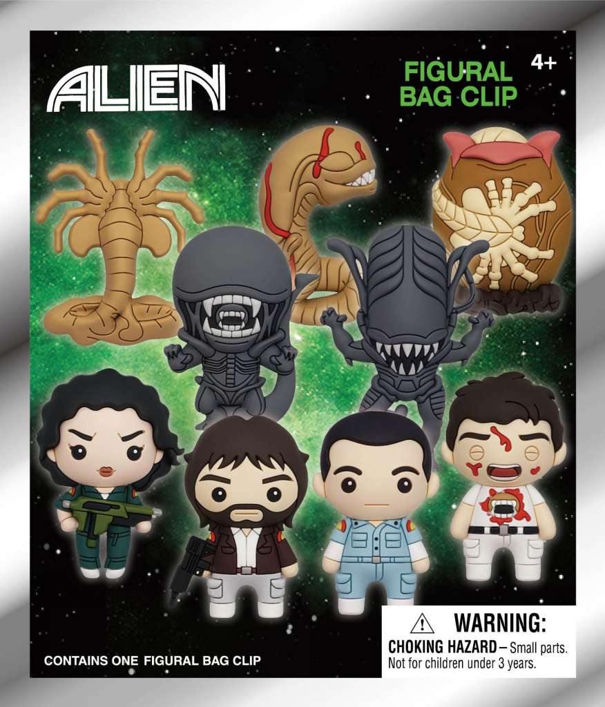 Aliens (1979) Bag Clip Blind Box Display (24) monogram