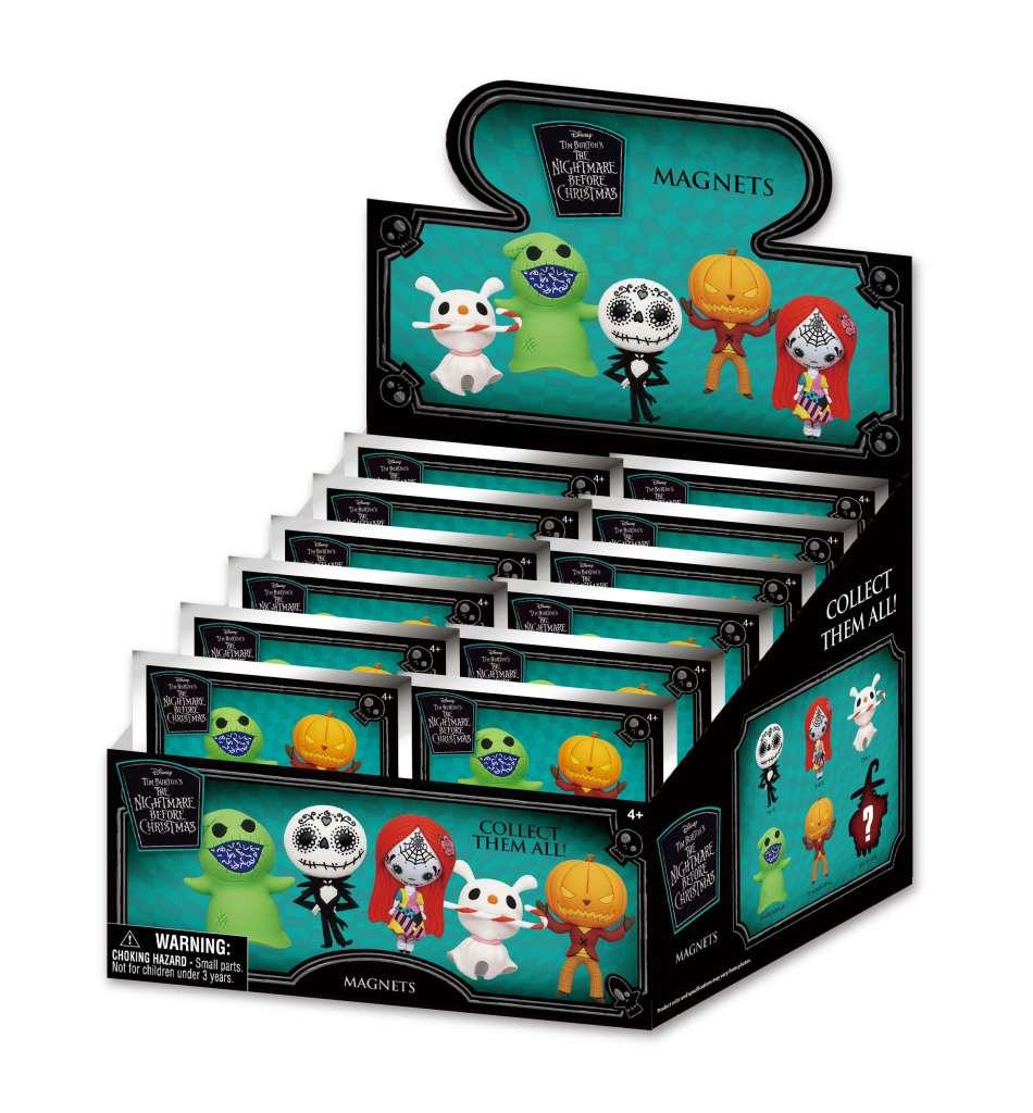 Nightmare Before Christmas Magneter Blind Pack Display (12) - Robotto