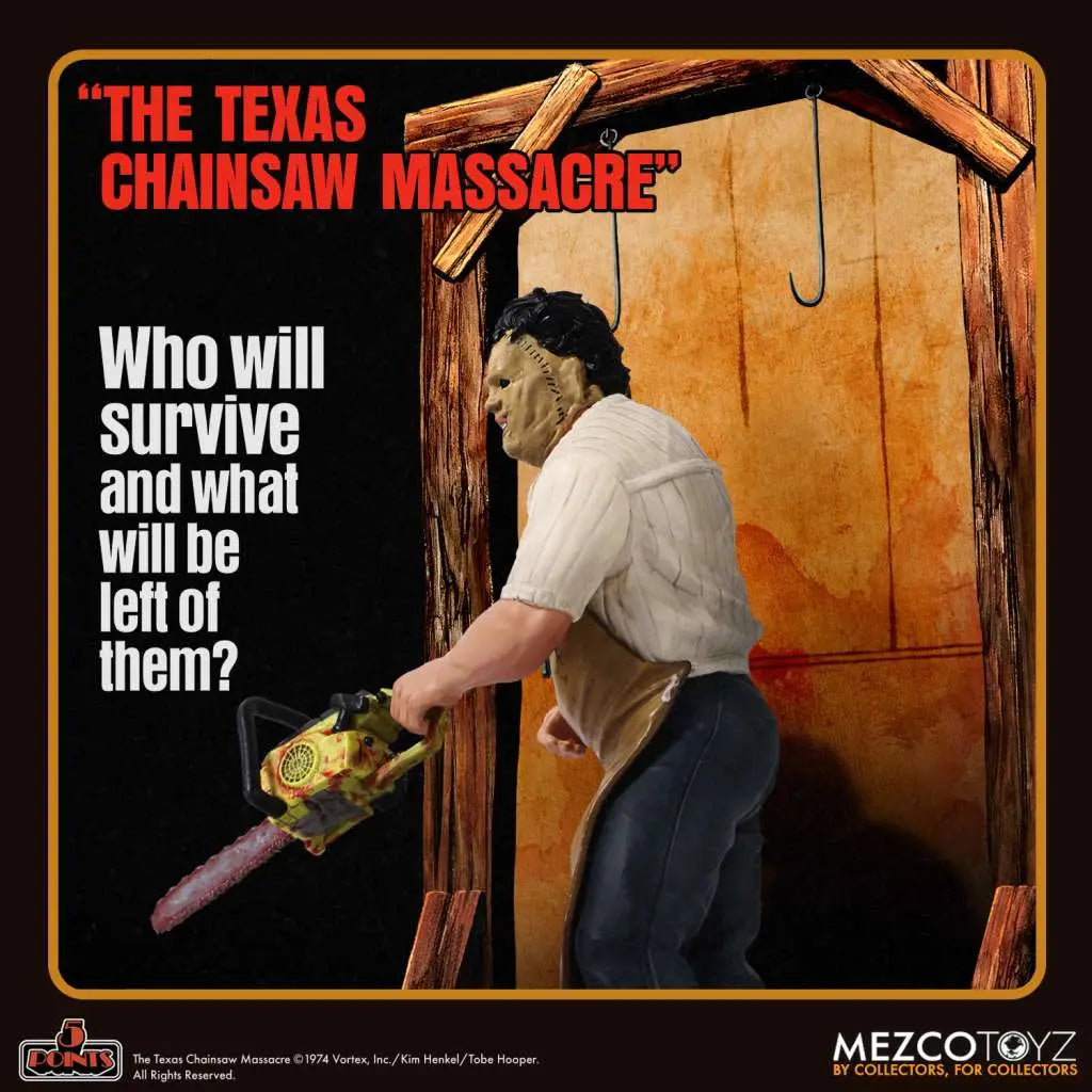 5 Points Texas Chainsaw Massacre 1974 Leatherface Actionfigur