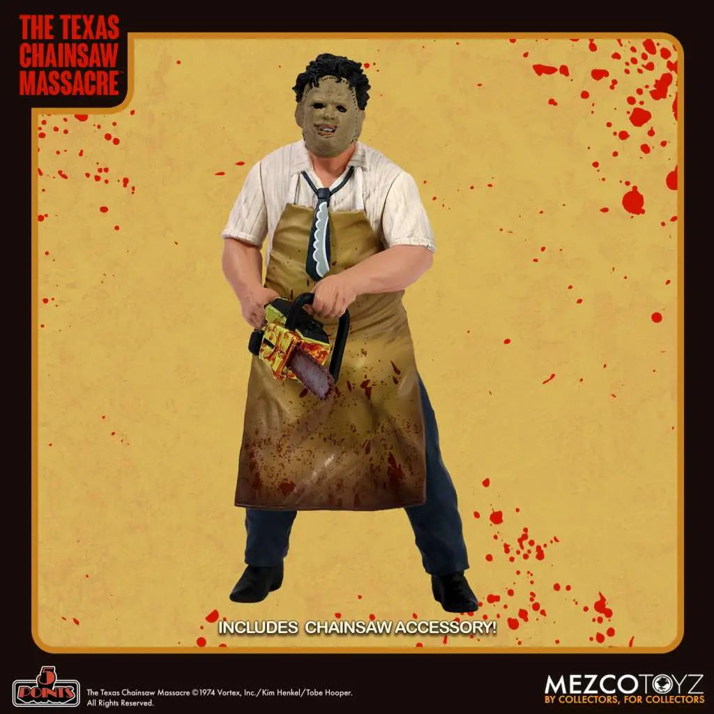 5 Points Texas Chainsaw Massacre 1974 Leatherface Actionfigur