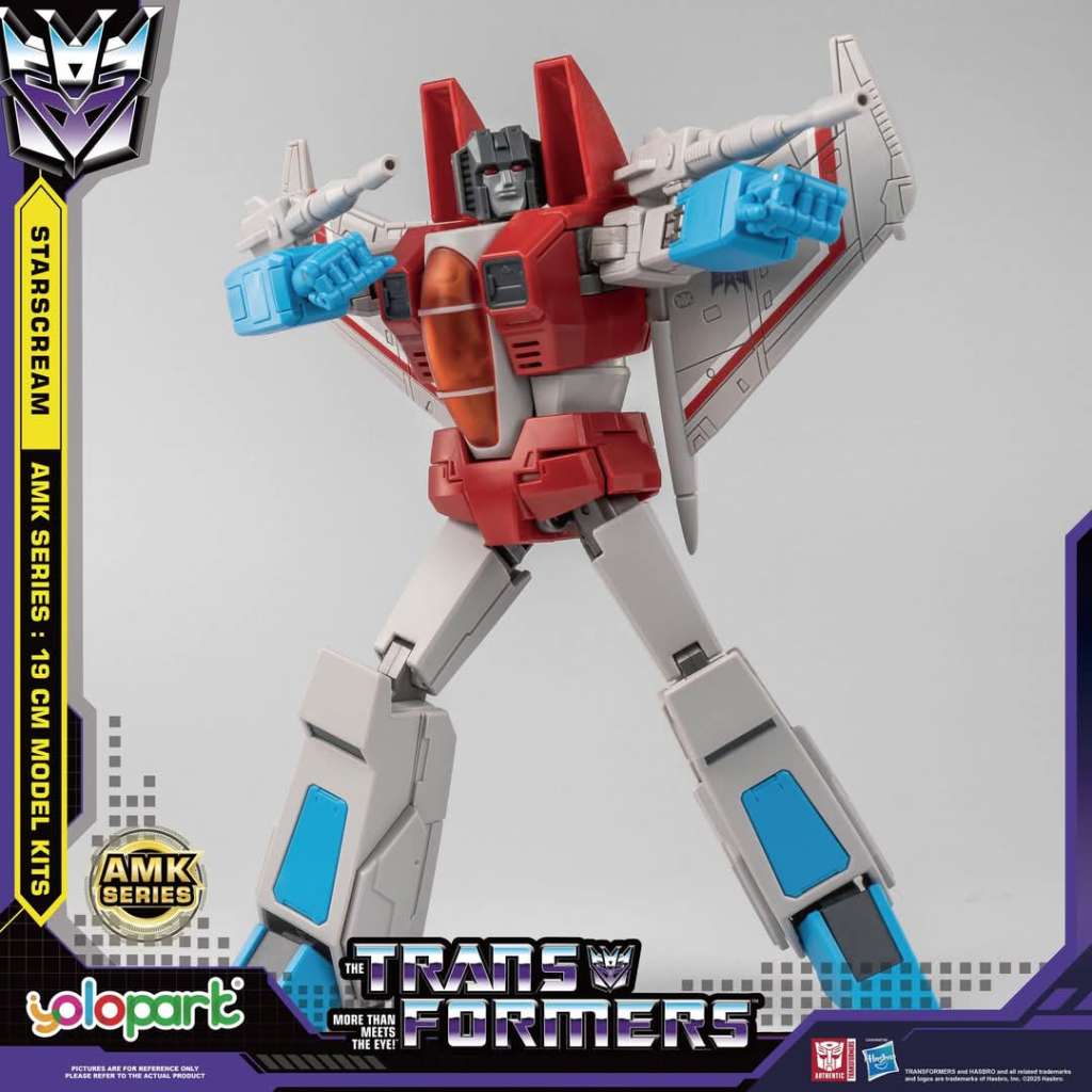 Transformers Generation One AMK Starscream Modellkit yolopark
