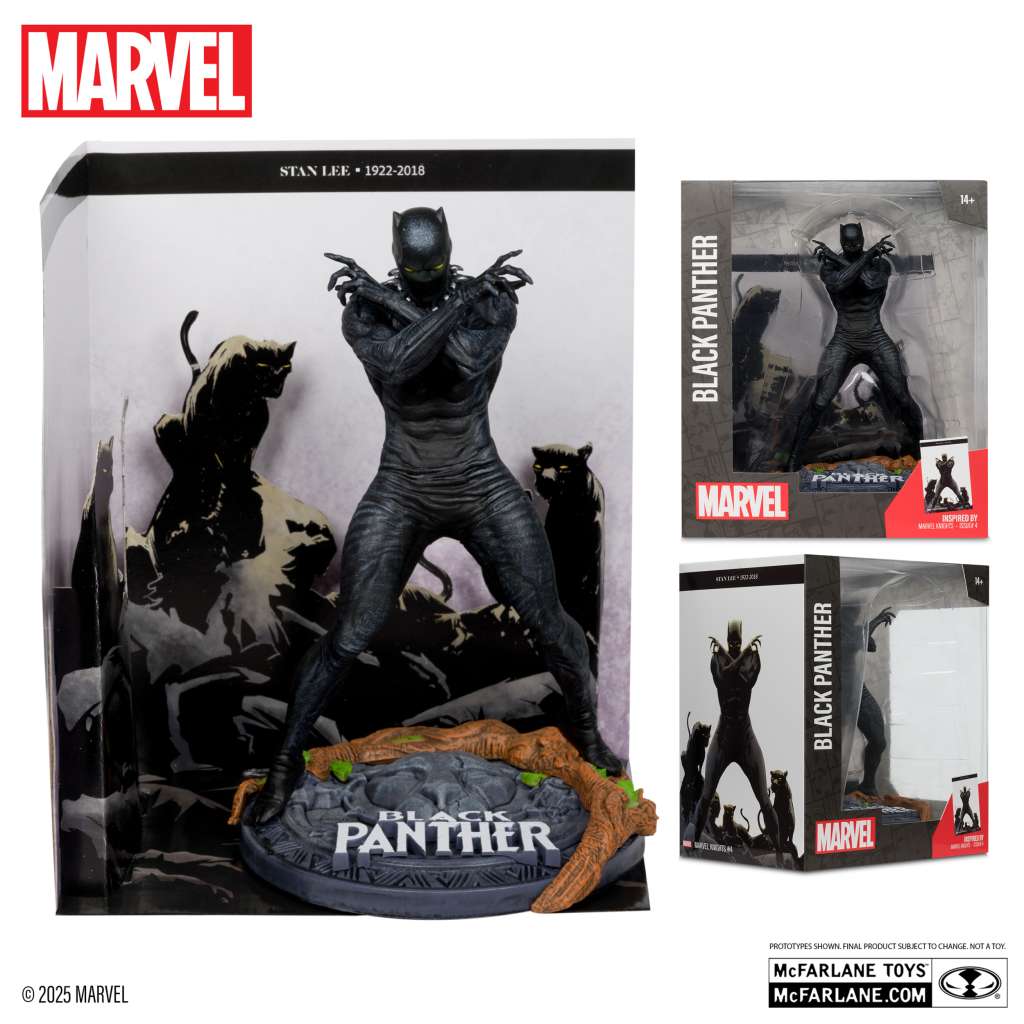 Marvel collection 1/10 wv4 black panther (marvel knights #4)