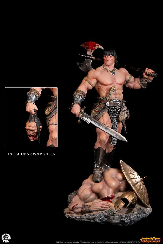 Conan 1:4 Skala Staty pcs