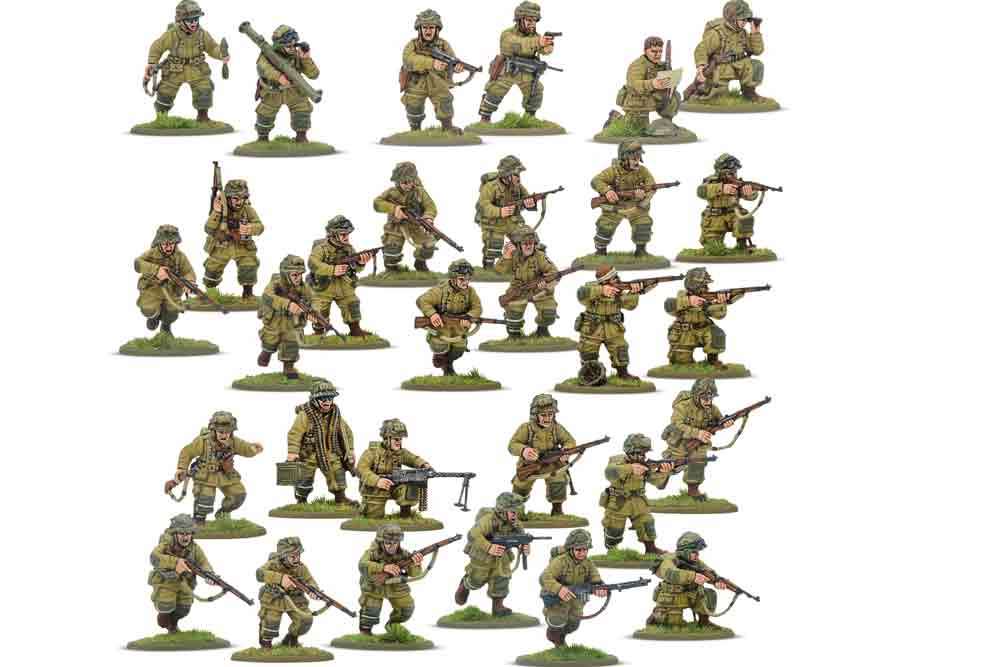 US Airborne (D-Day) Platoon warlord games