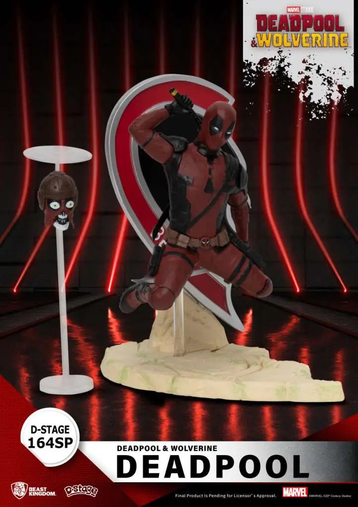 D-stage Deadpool & Wolverine Deadpool + Headpool Special Ed