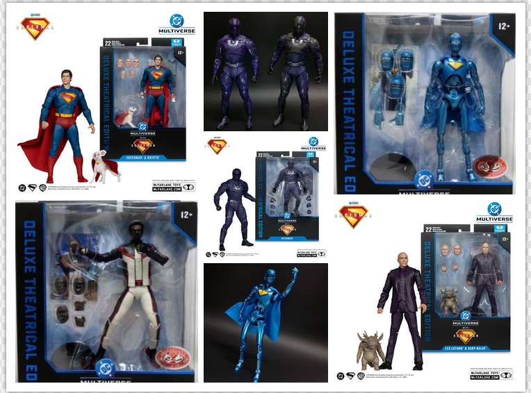 DC Theatrical Deluxe Superman Movie Set - 7 Inch Figures (6-pack) mcfarlane toys 2025
